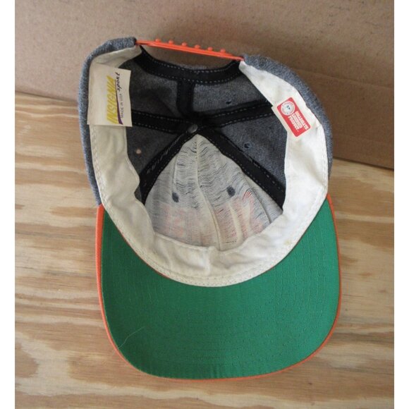 VINTAGE Syracuse Orange Hat Cap Snap Back Insignia Sport One * - Picture 8 of 13